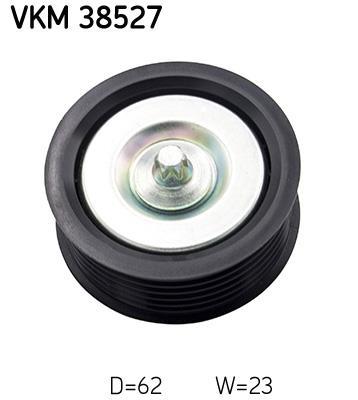 Galet enrouleur de courroie d'accessoire SKF VKM 38527